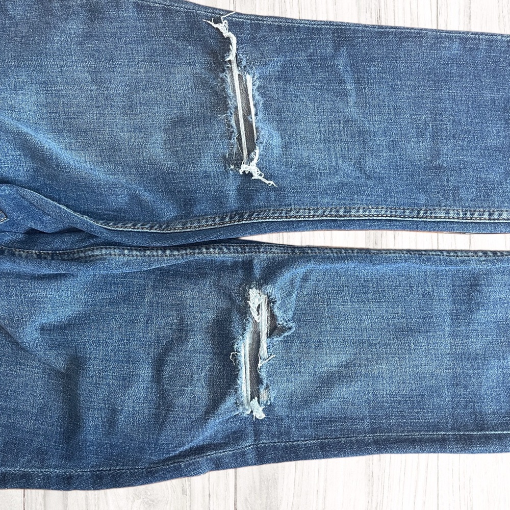 Old Navy Women's High Rise Rockstar Super Skinny Jeans Secret Slim Pockets - Picture 3 of 6